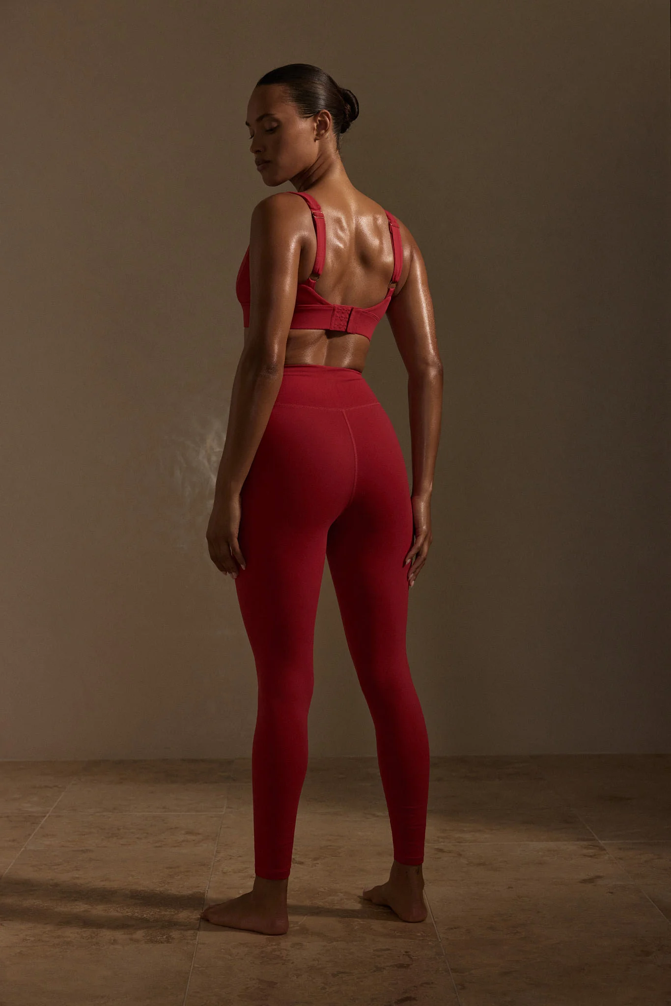 Acadia Legging Long - Cherry - Image 3