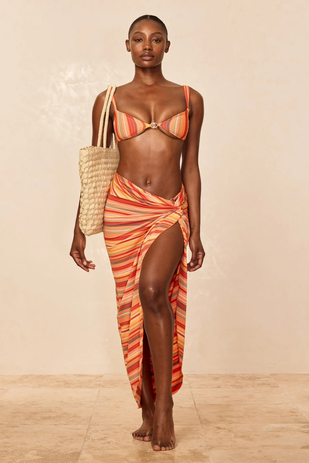 Andros Sarong - Sardinia Stripe - Image 3