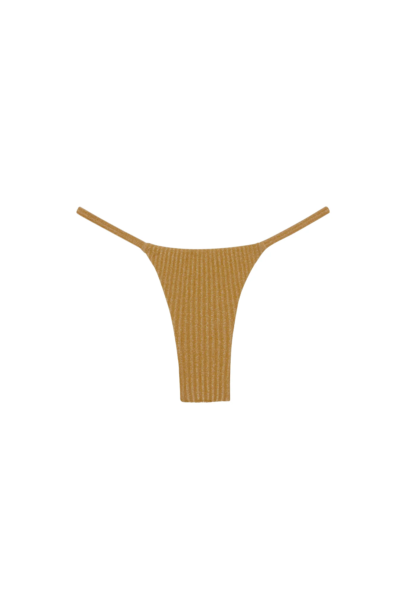 Barbados Bottom - Antique Gold Lurex Rib