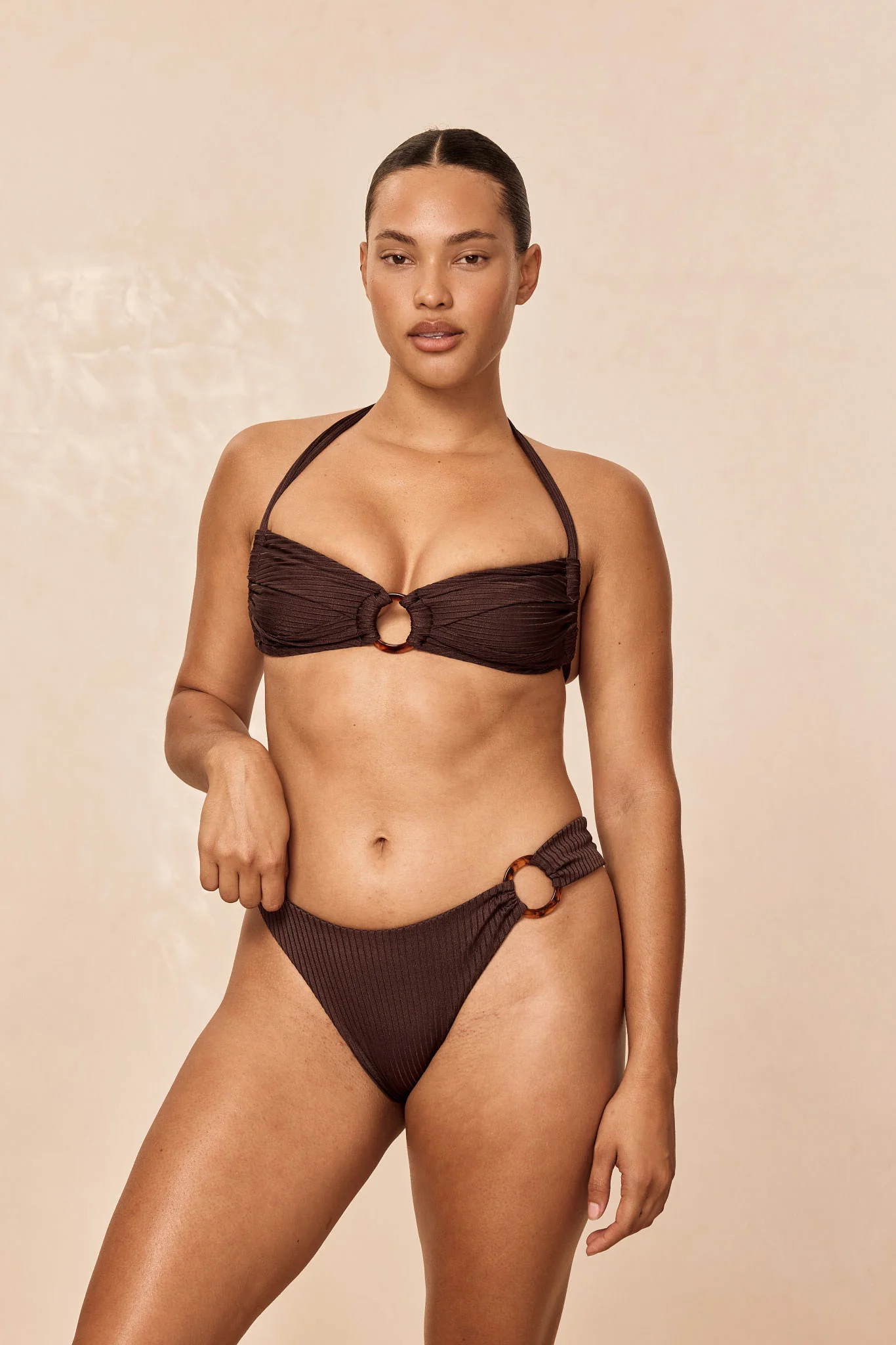 Bronte Top - Espresso Wide Rib - Image 3