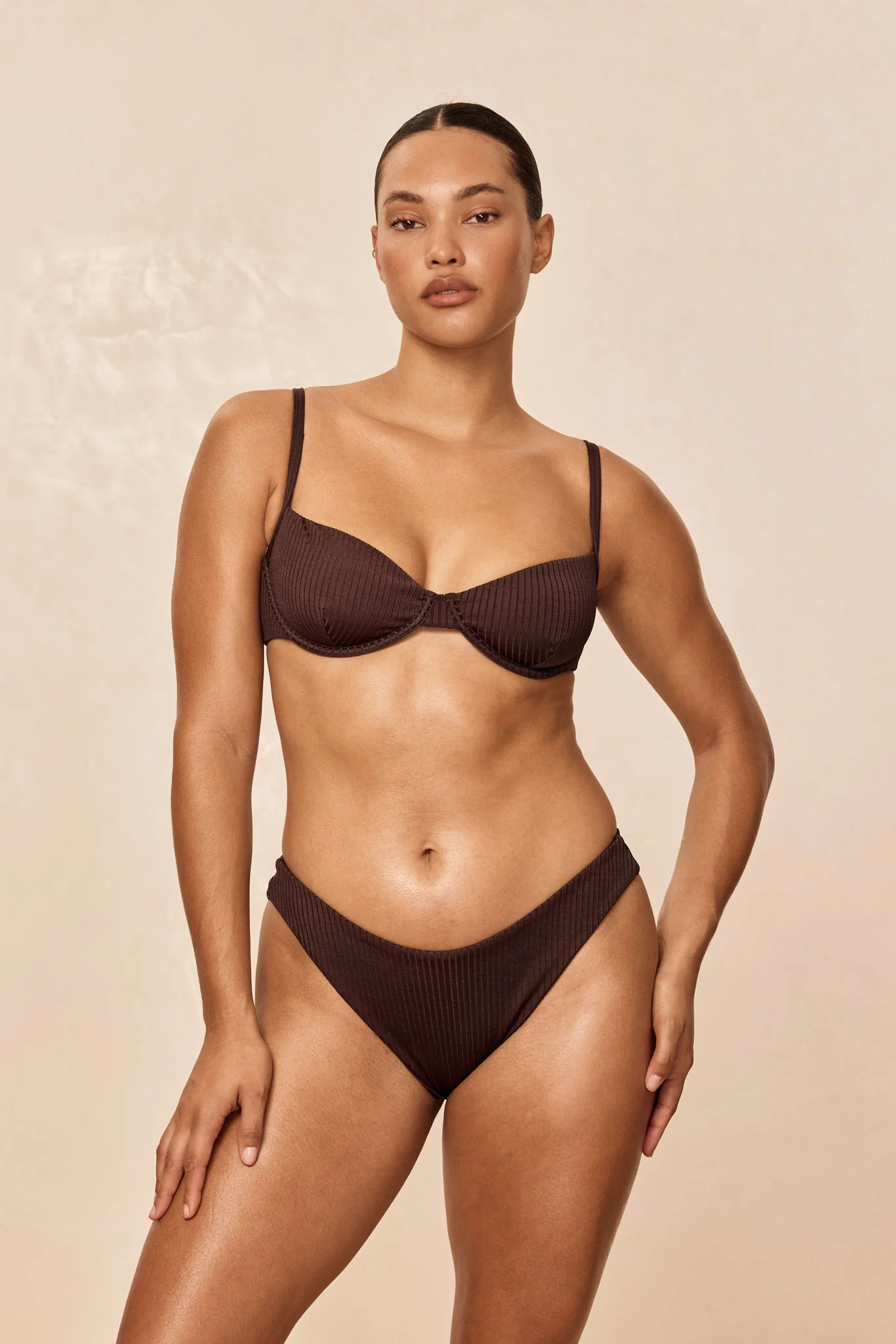 Capri Top - Espresso Wide Rib - Image 6