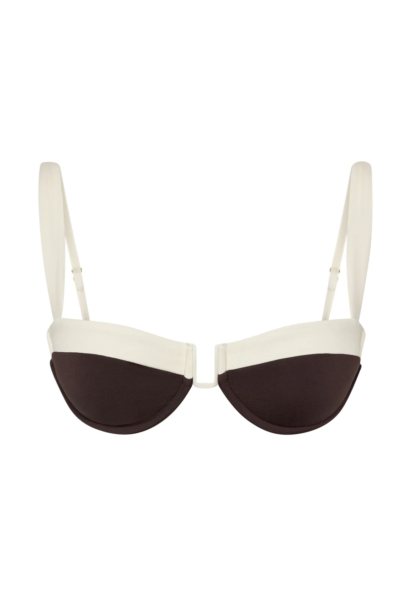 Cala Roja Top - Espresso/Ivory