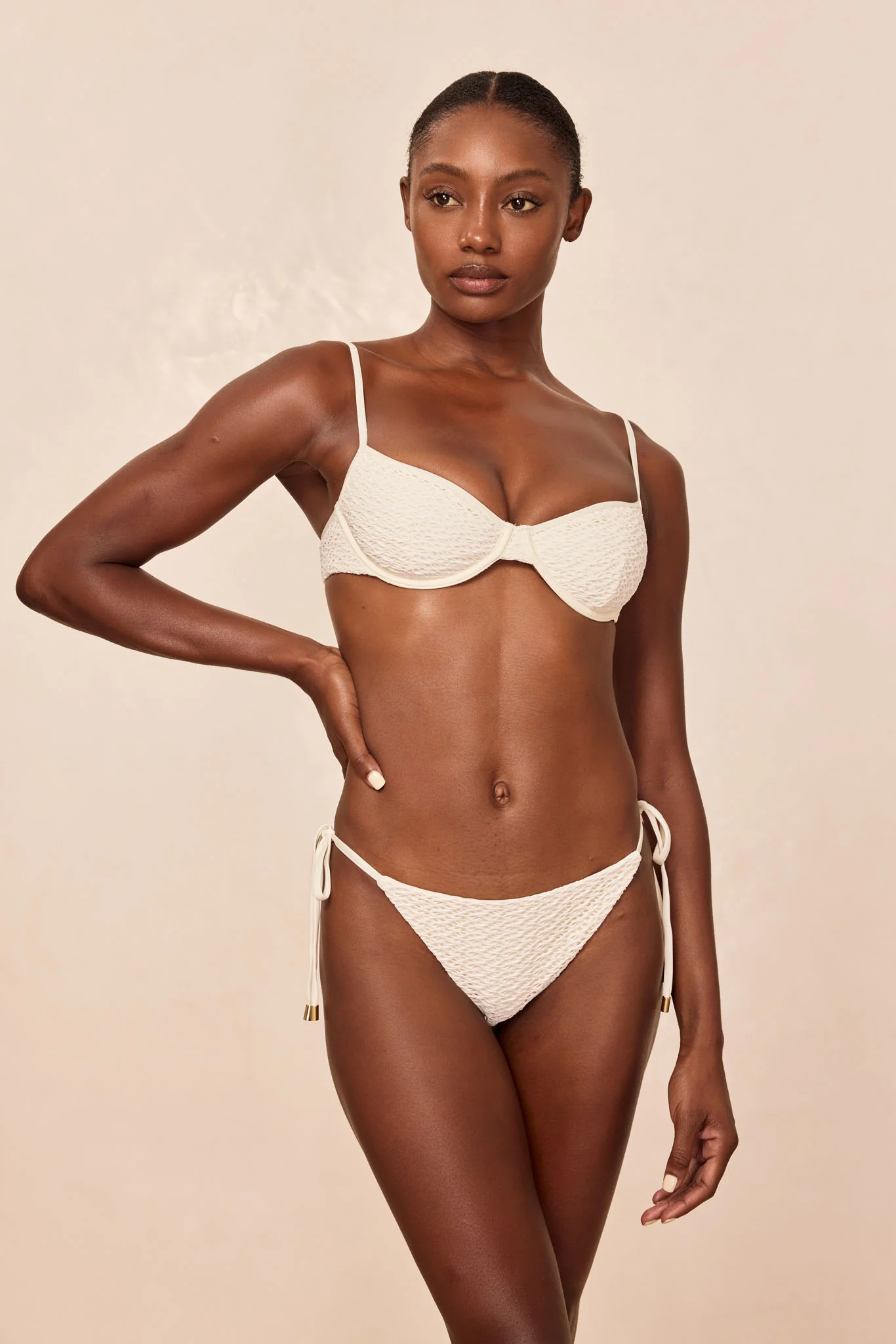 Capri Top - Ivory Crochet - Image 3