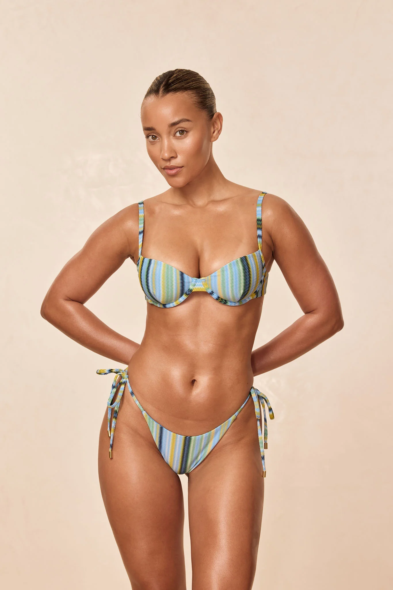 Palma Bottom - Sardinia Stripe Azure - Image 3