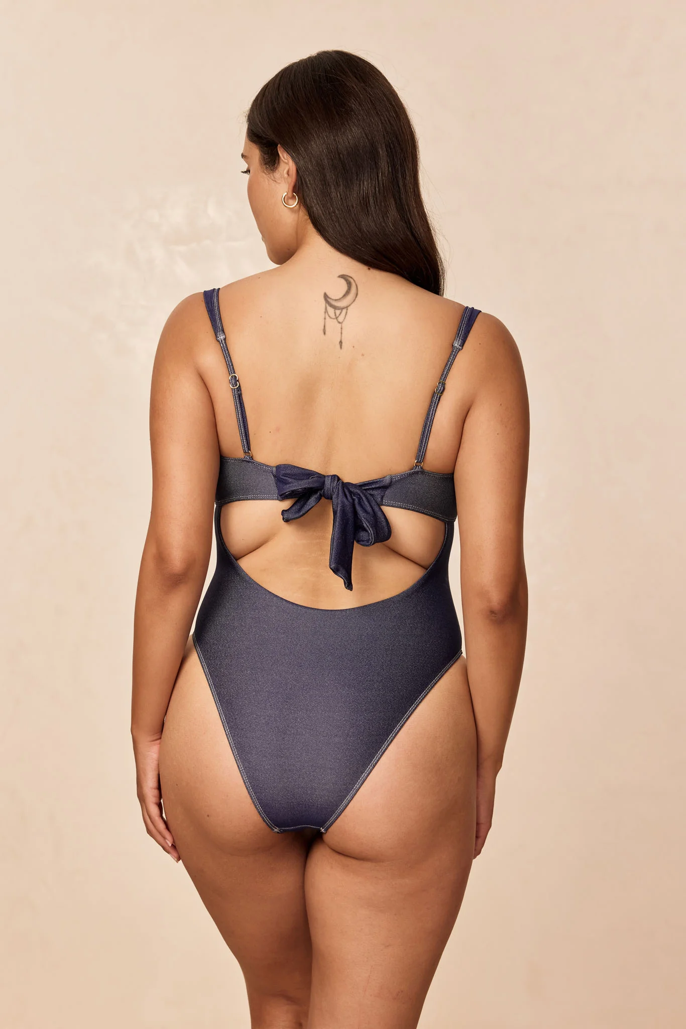 Clovelly One Piece - Blue Denim - Image 6