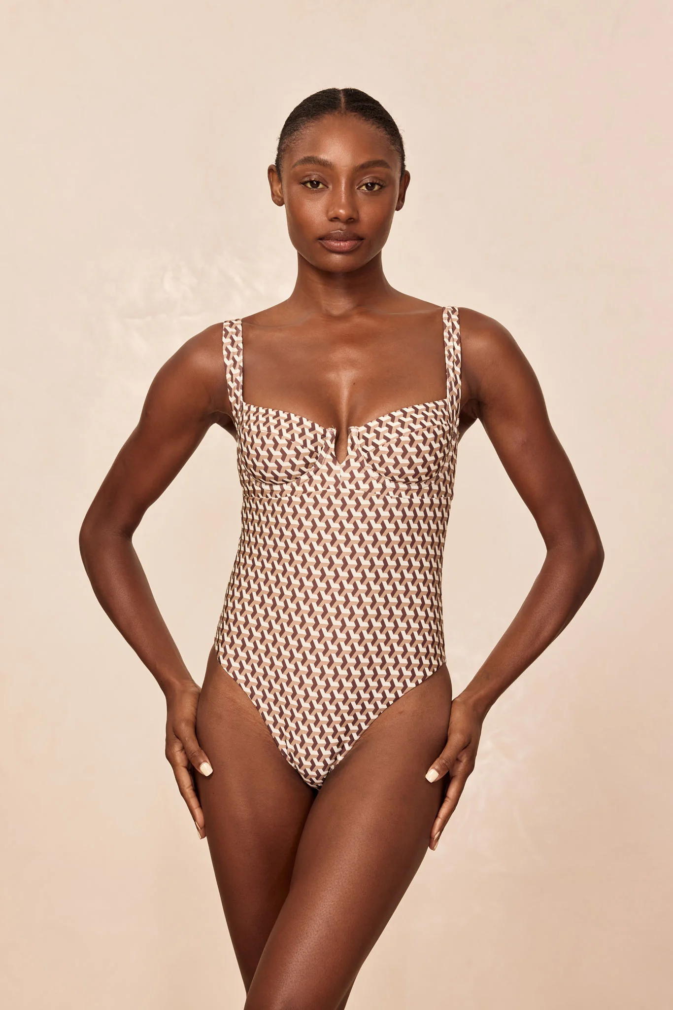 Clovelly One Piece - Husk Geo - Image 3