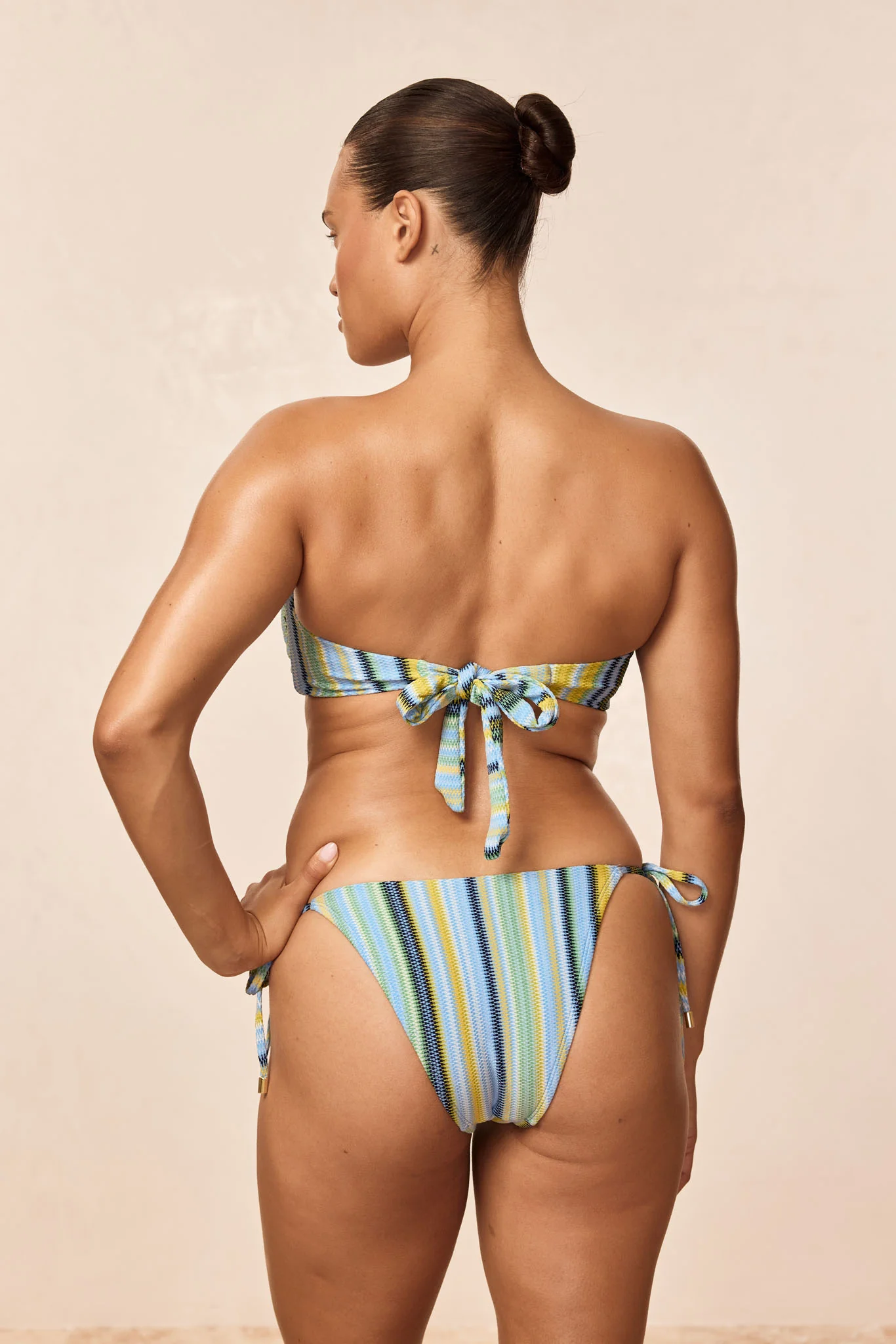 Costa Rica Top - Sardinia Stripe Azure - Image 5