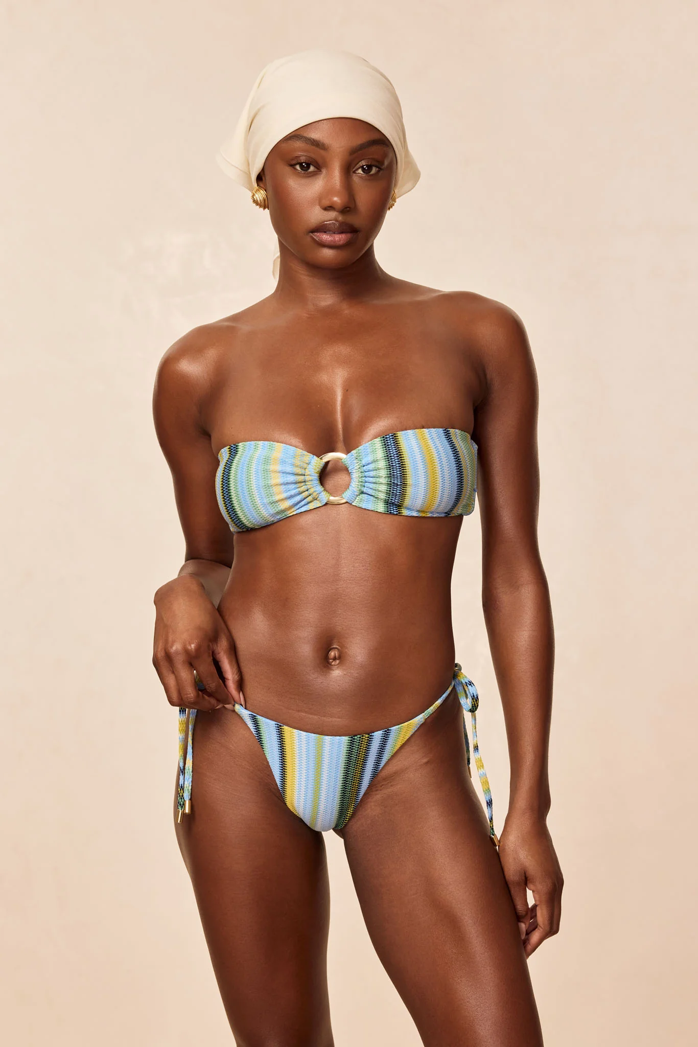 Palma Bottom - Sardinia Stripe Azure - Image 7