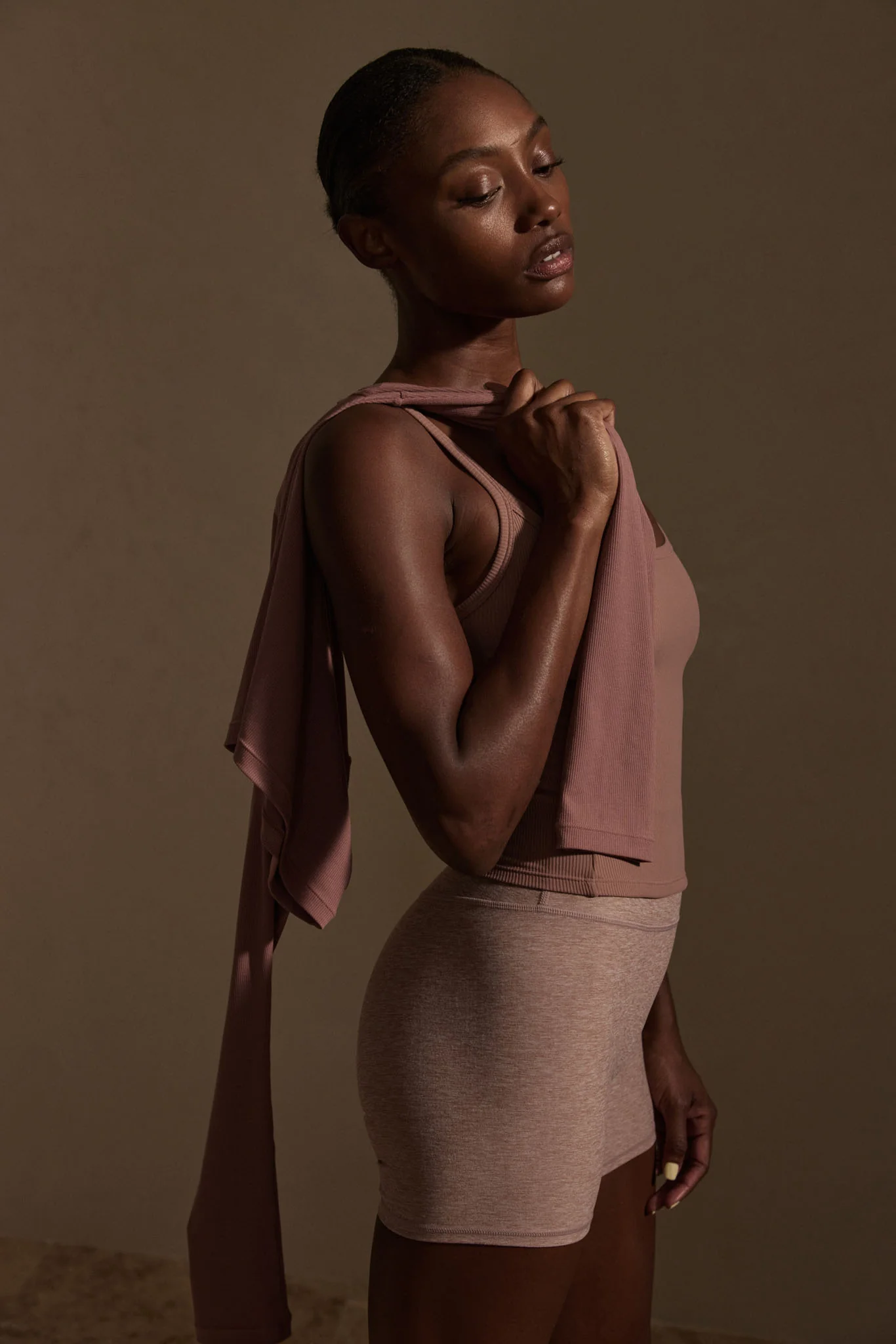 Elysian Short - Heather Mauve - Image 2