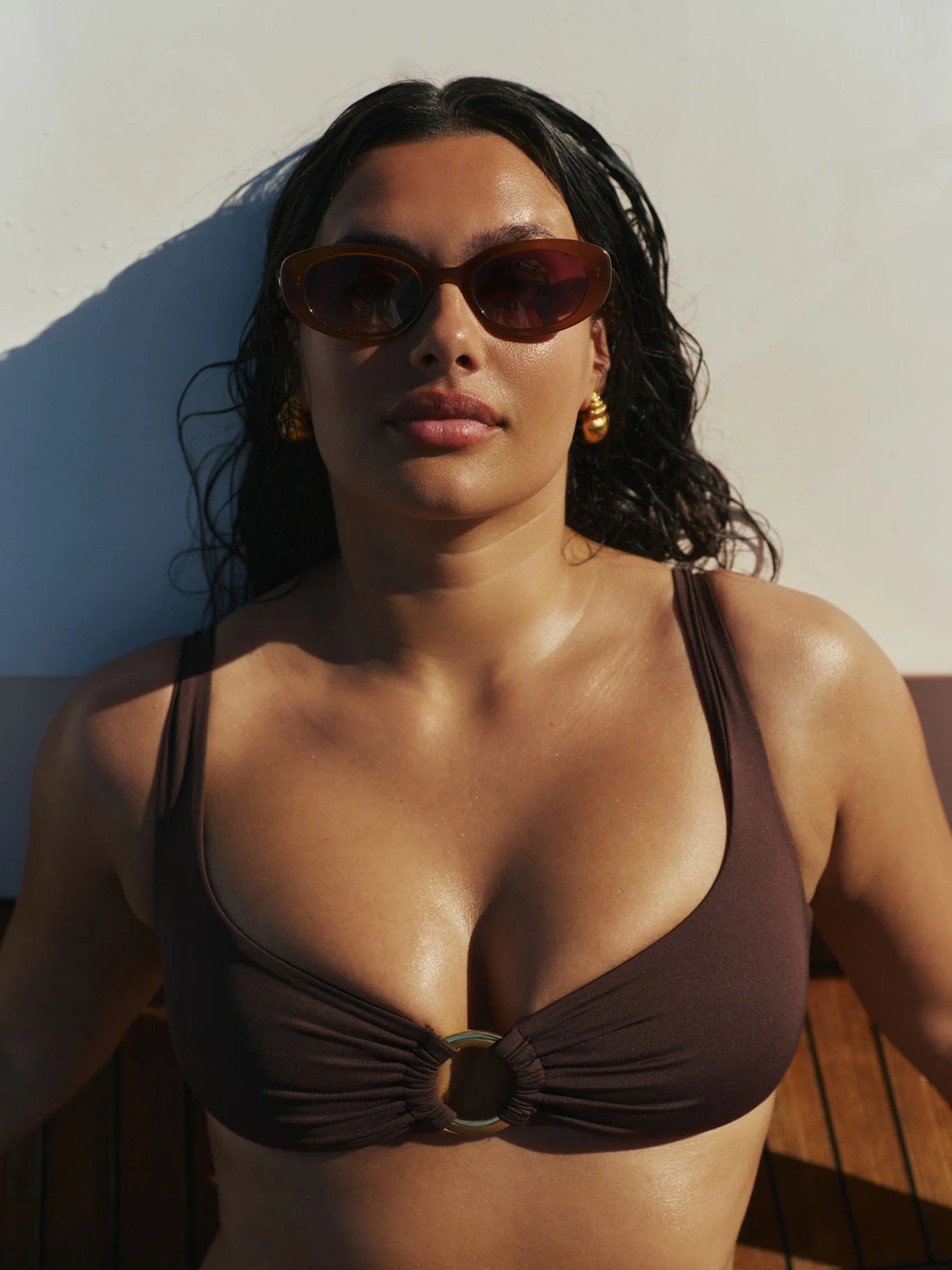 Es Vedrá Sunglasses - Brown - Image 3