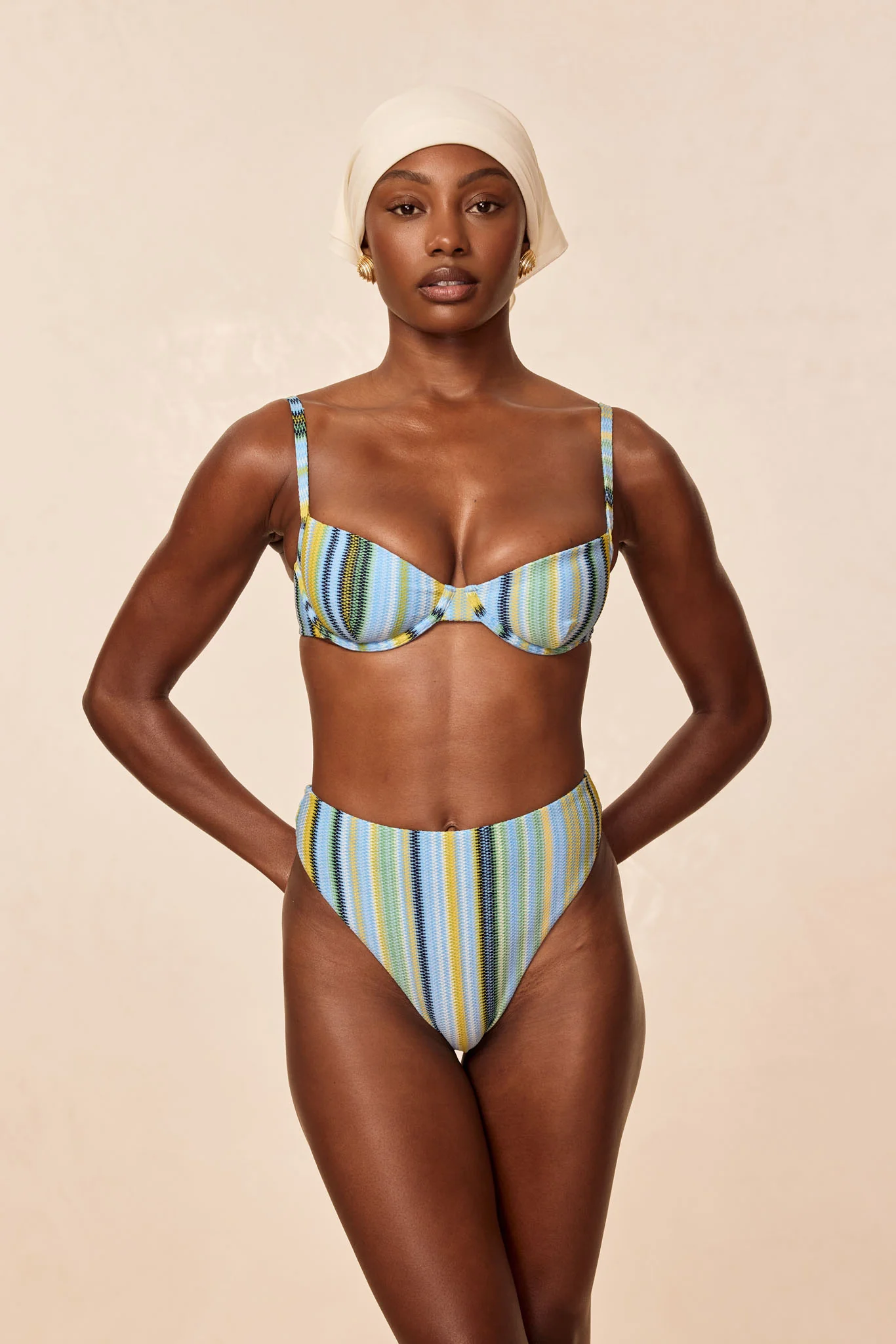 Formentera Bottom - Sardinia Stripe Azure - Image 6