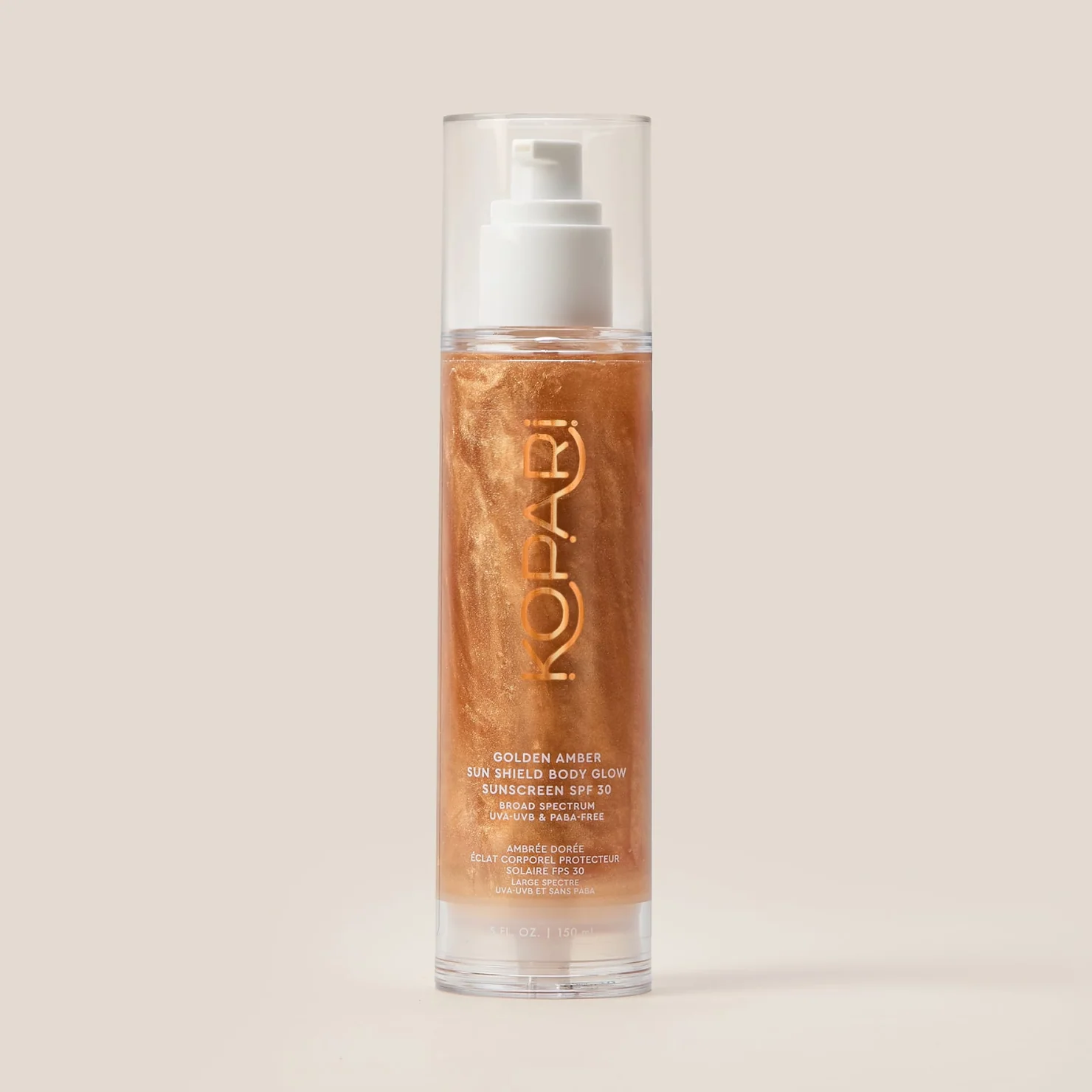 Golden Amber Sun Shield Body Glow Sunscreen SPF 30 - Image 2
