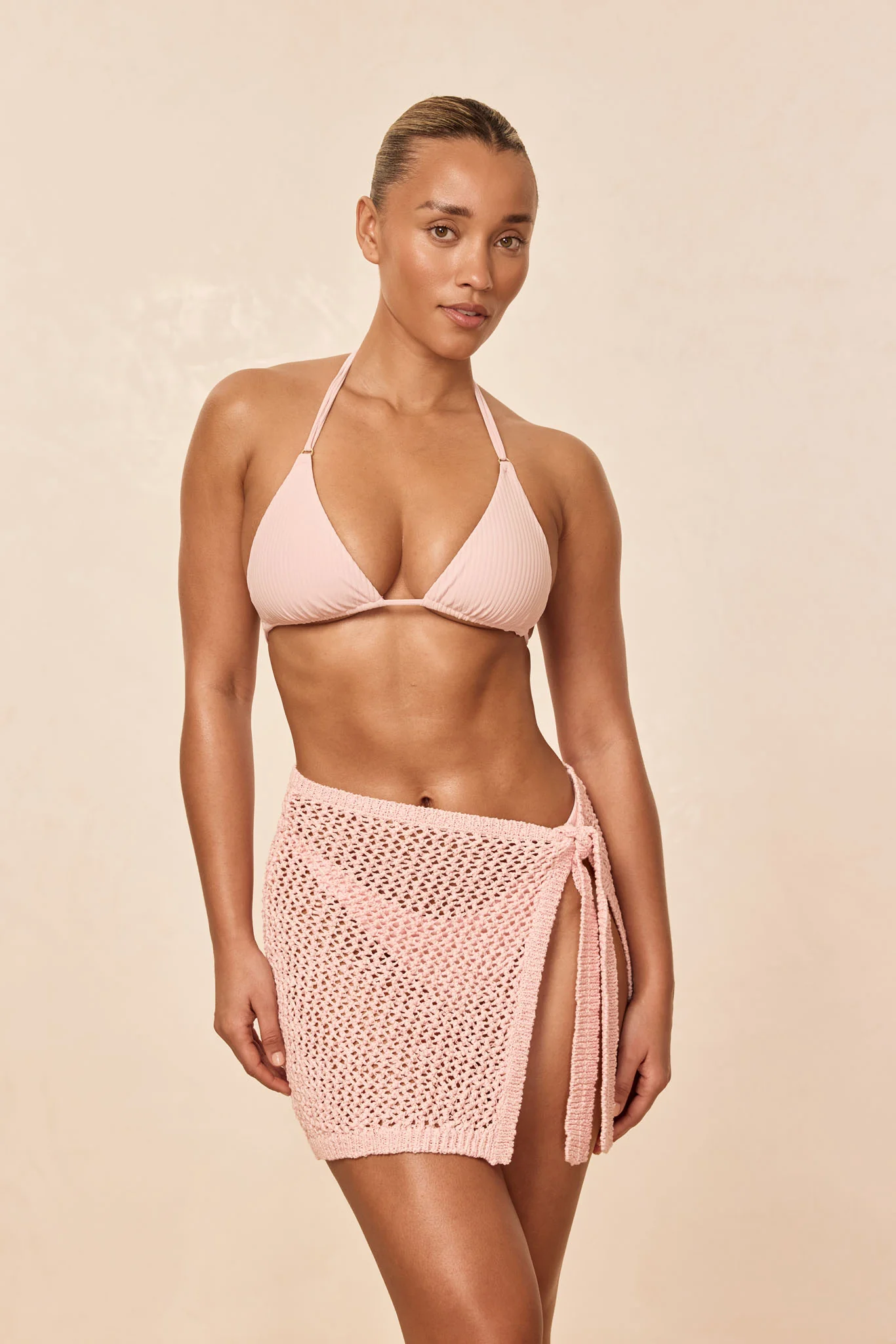 Hanalei Top - Powder Pink Rib - Image 5