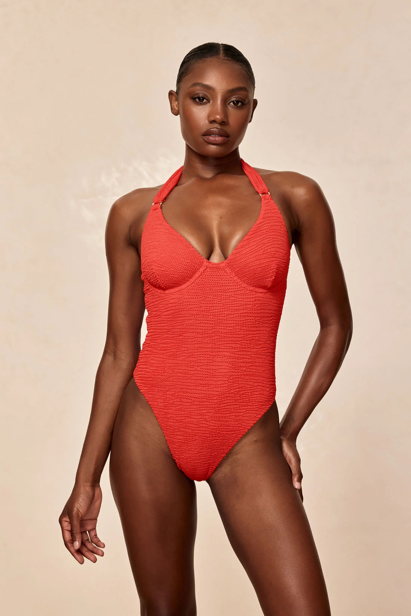 Honolulu One Piece - Chili Pepper Crinkle - Image 3