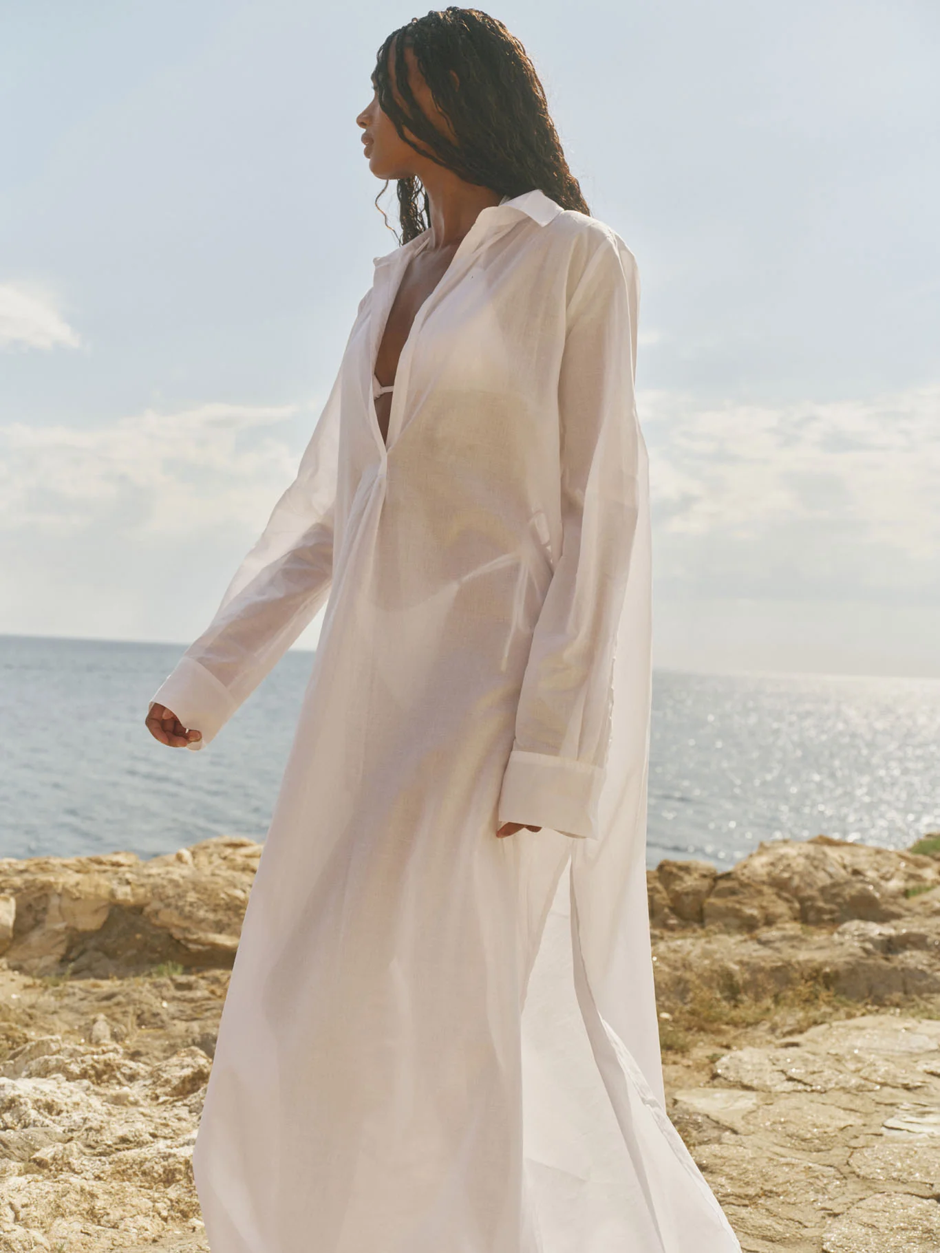 Kokomo Kaftan - White - Image 5