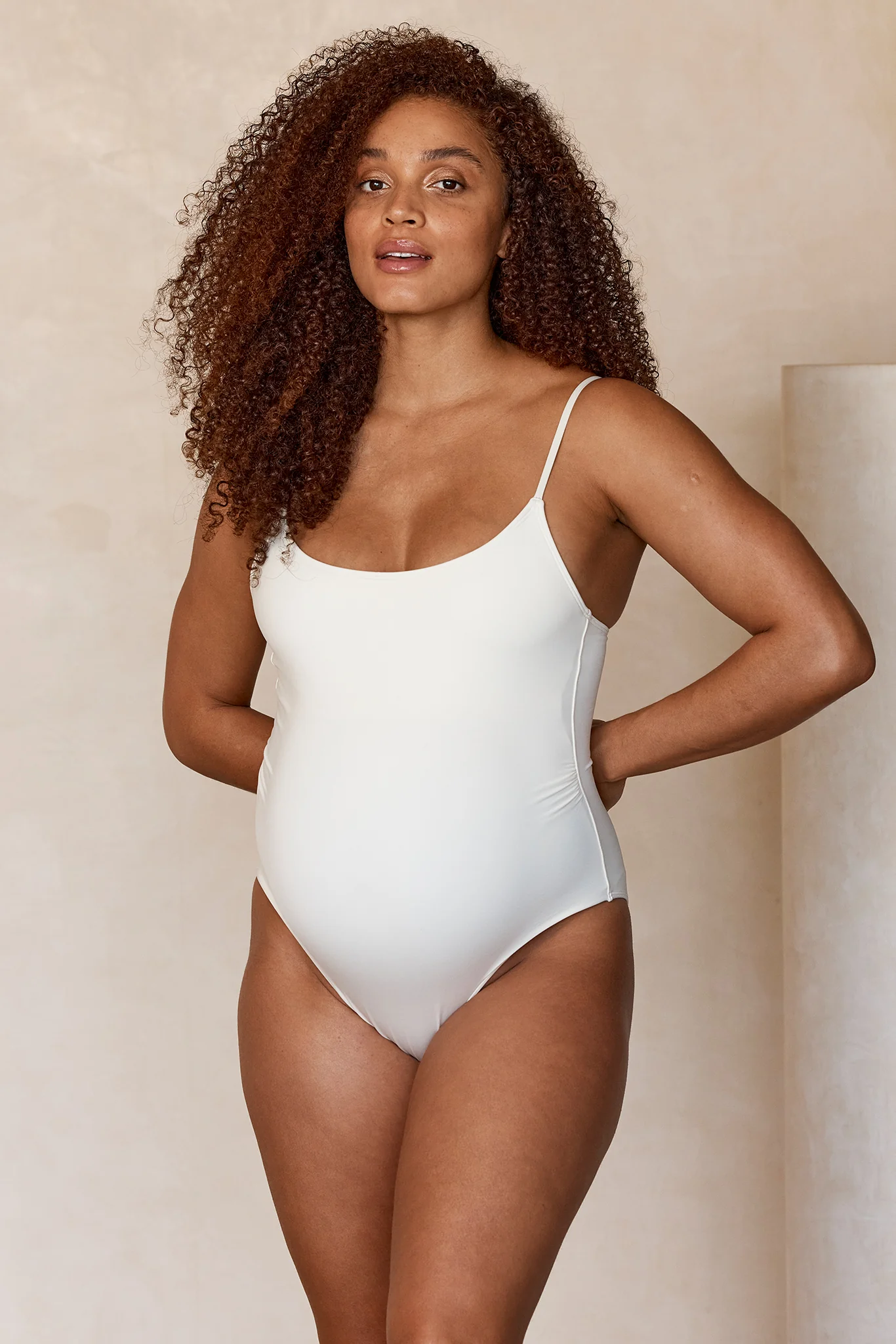 Maternity Bahamas One Piece - Ivory - Image 8