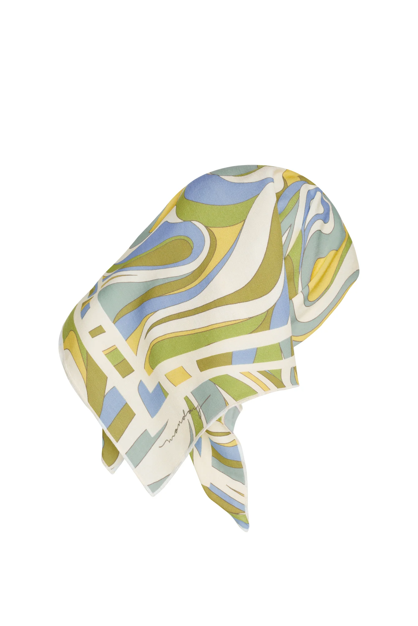 Monday Head Scarf - Costa Rei Apple - Image 5