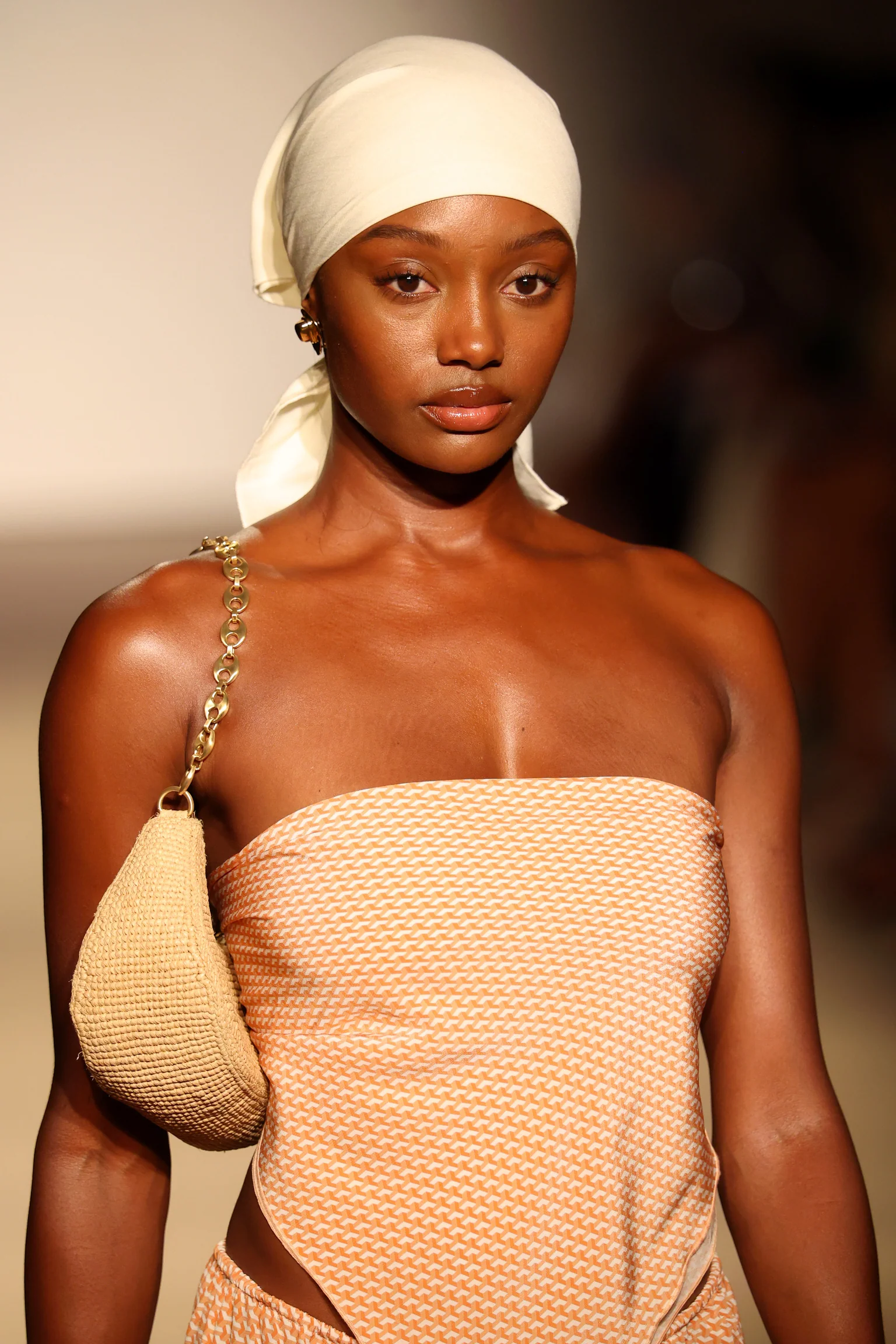 Monday Headscarf - Ivory - Image 3
