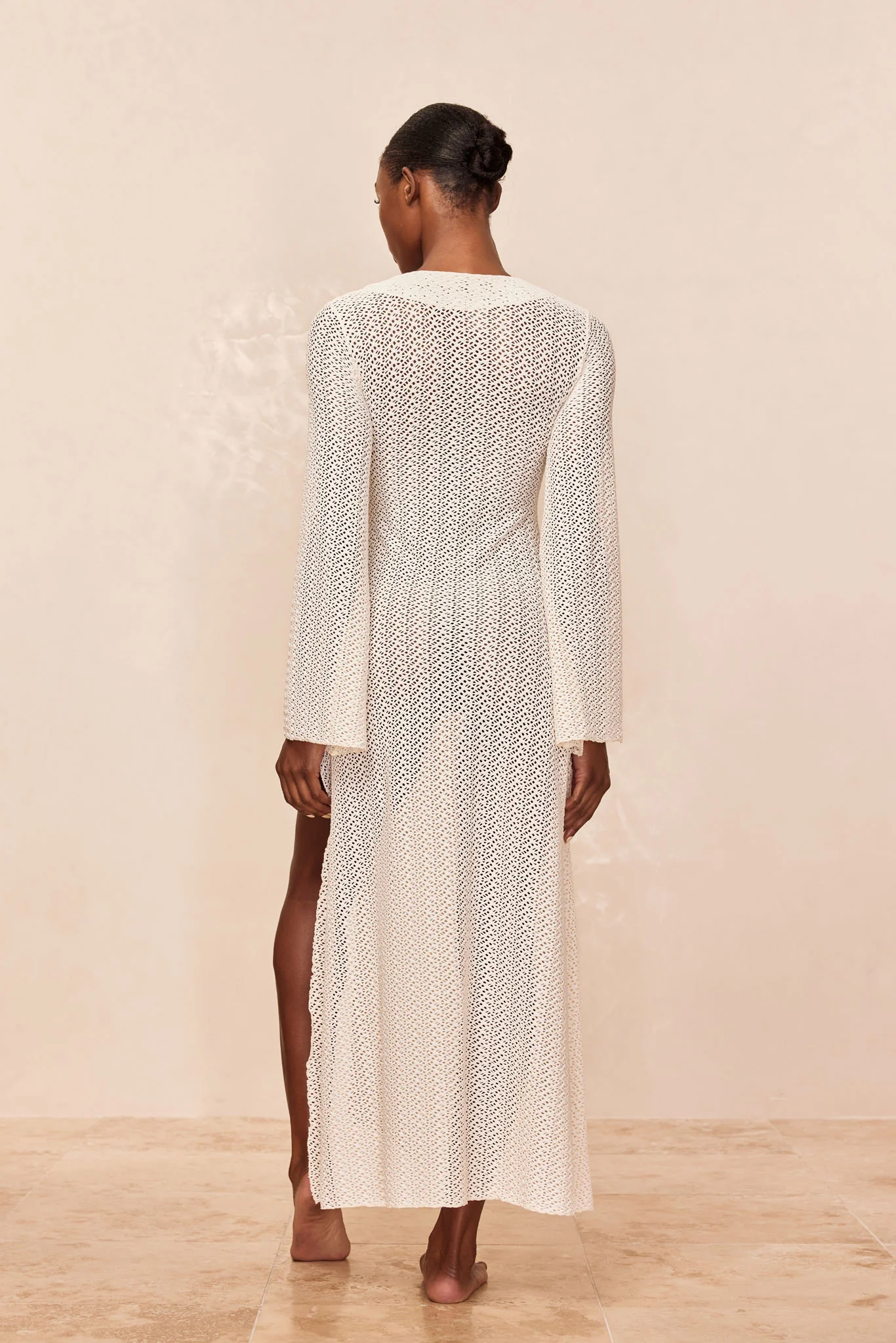Montego Dress - Ivory Crochet - Image 4