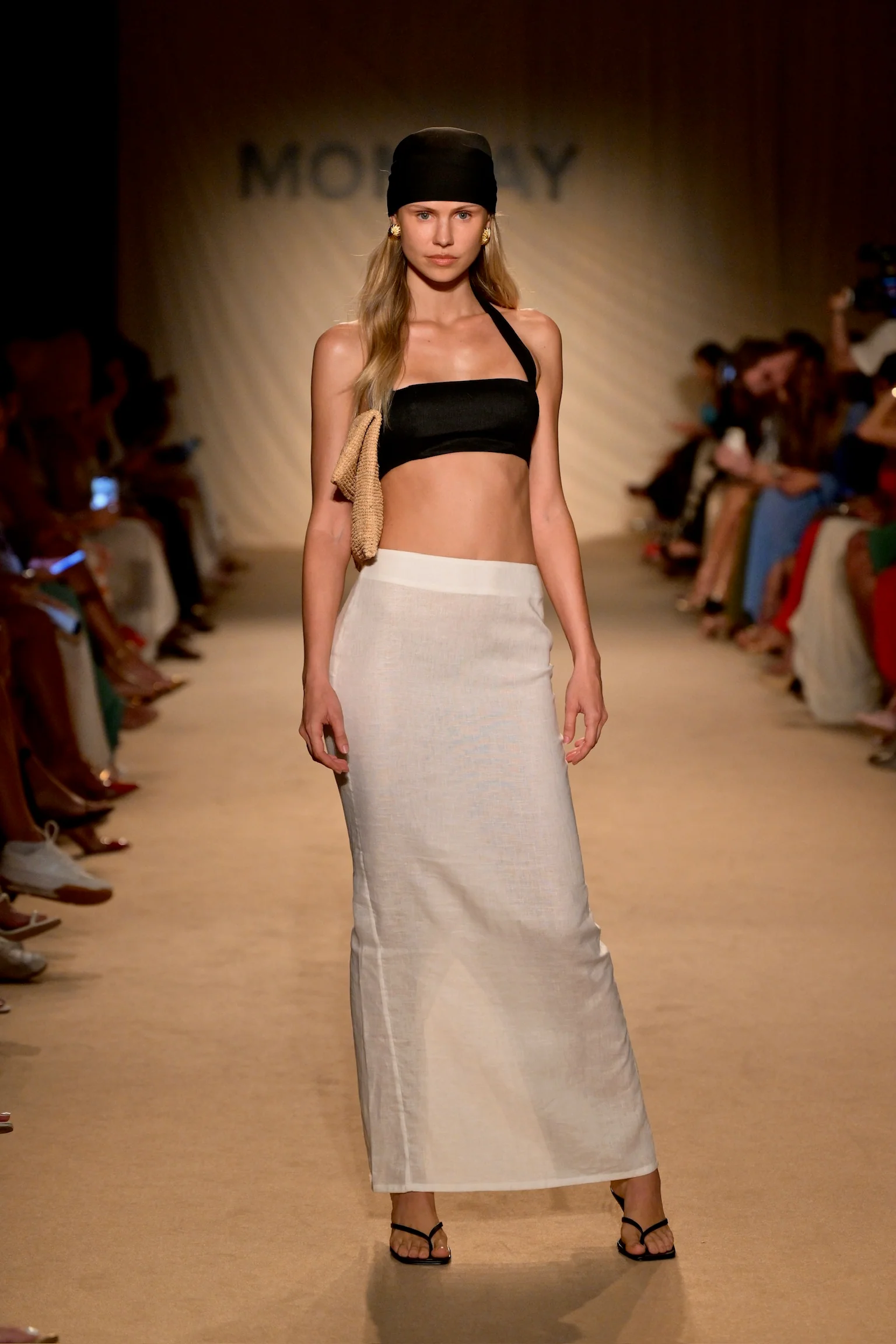 Fontelina Linen Skirt - White - Image 2