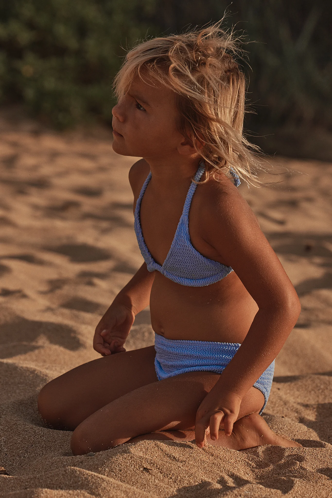 Palma Top & Seychelles Bottom Set - Pool Crinkle - Image 2
