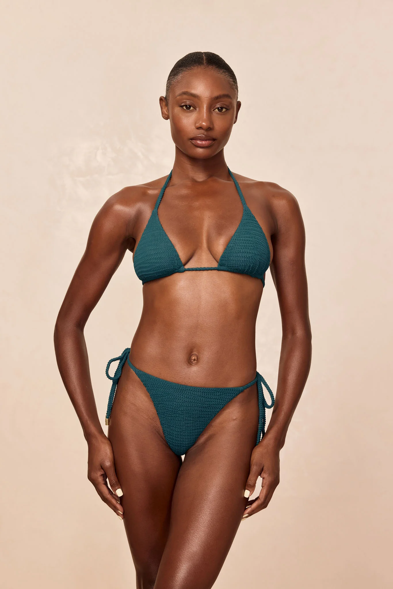 Palma Top - Evergreen Crinkle - Image 3