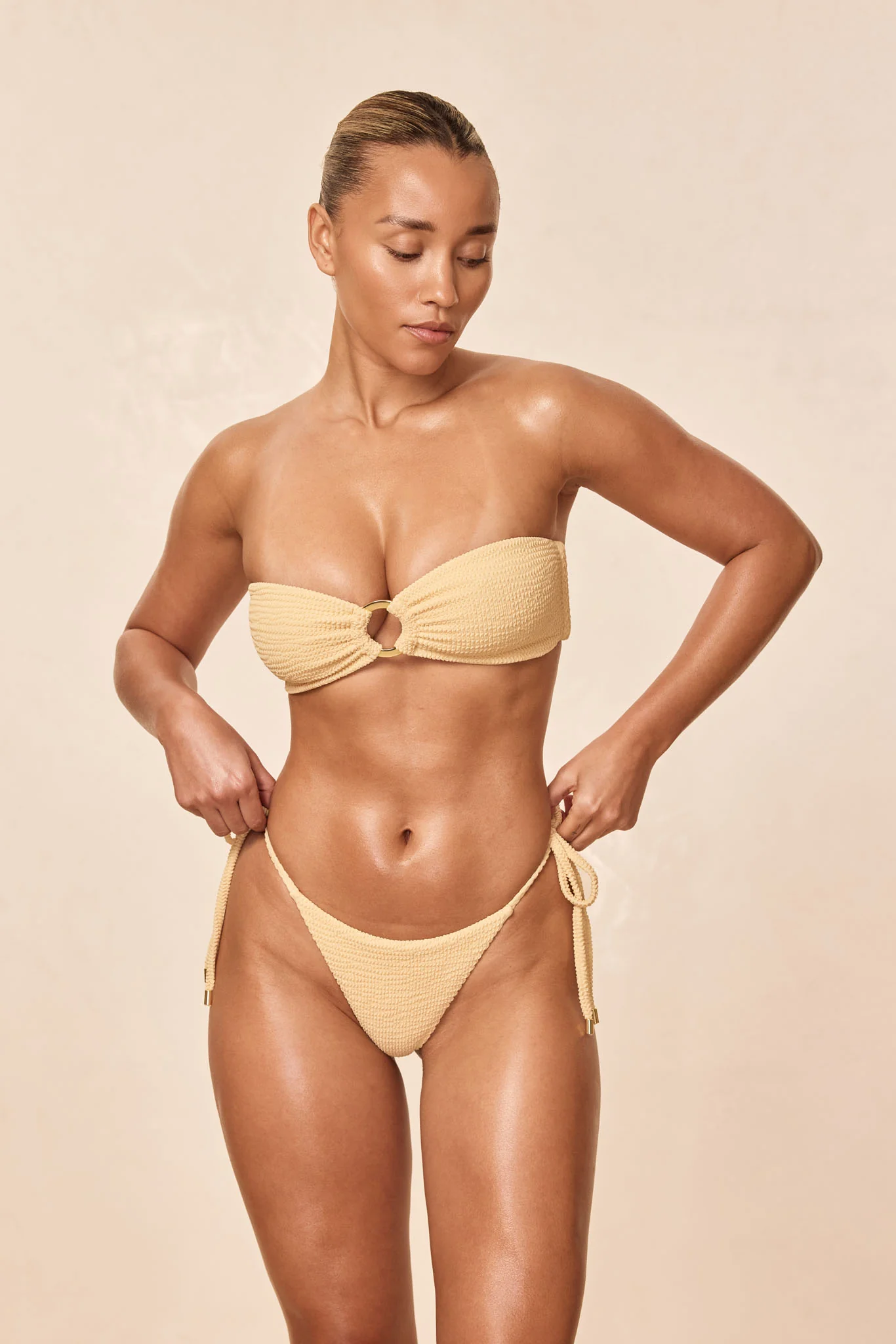 Palma Thong - Raffia Crinkle - Image 4