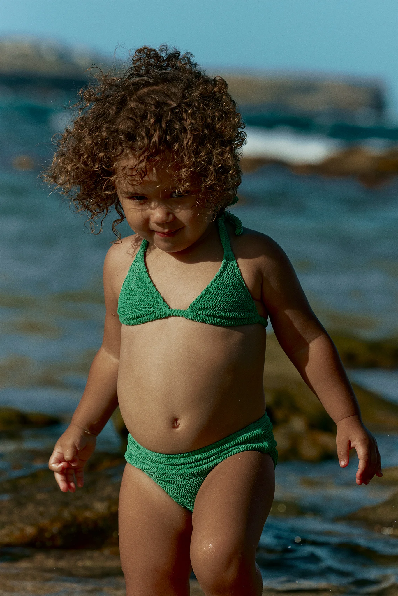 Palma Top & Seychelles Bottom Set - Pond Crinkle - Image 2