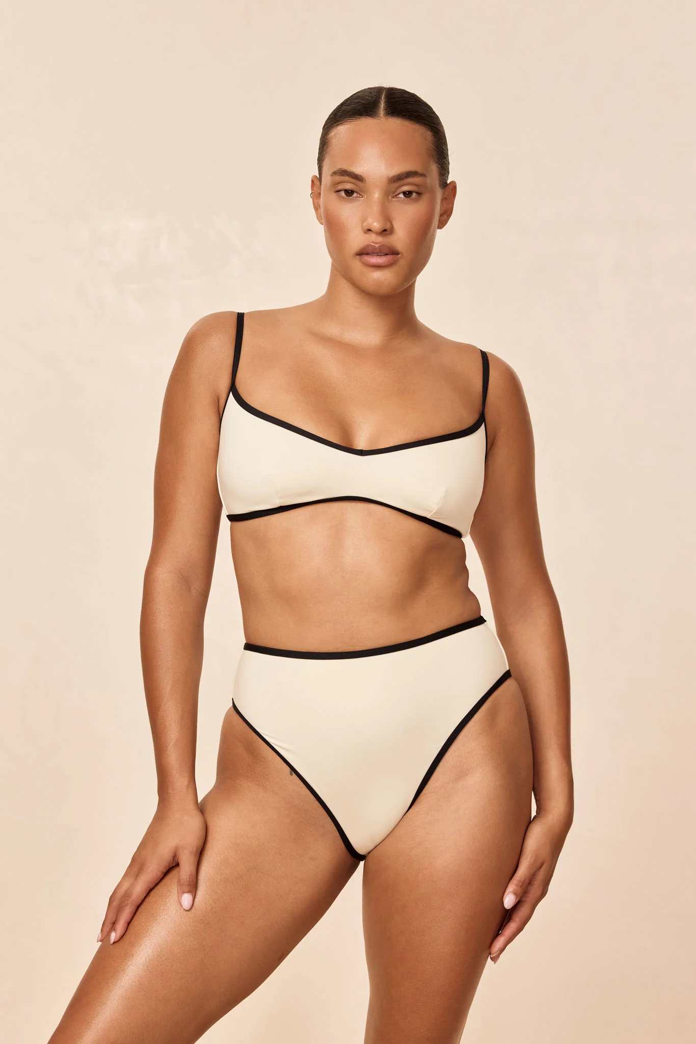 Ravello Bottom - Ivory/Black - Image 5