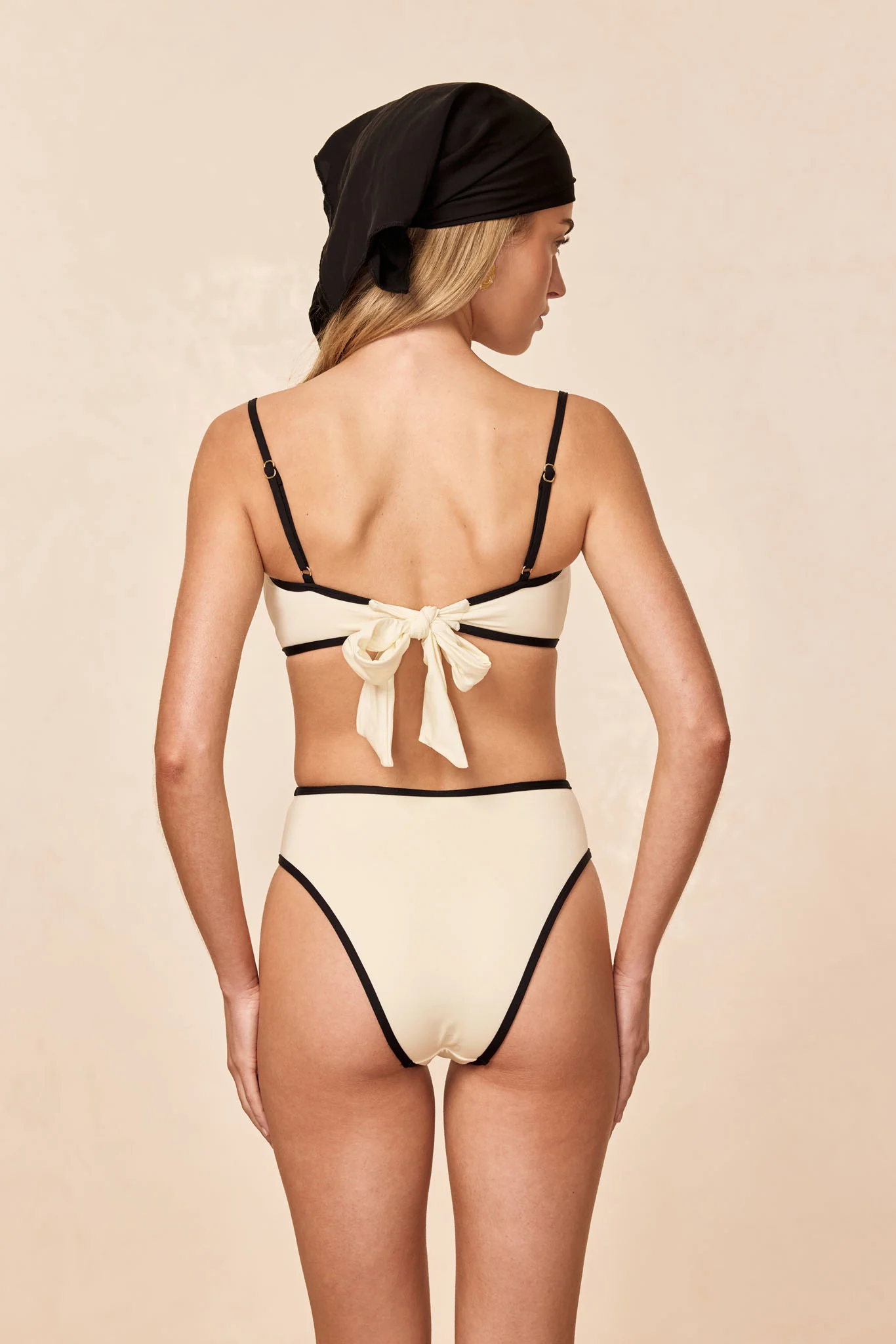 Ravello Top - Ivory/Black - Image 5