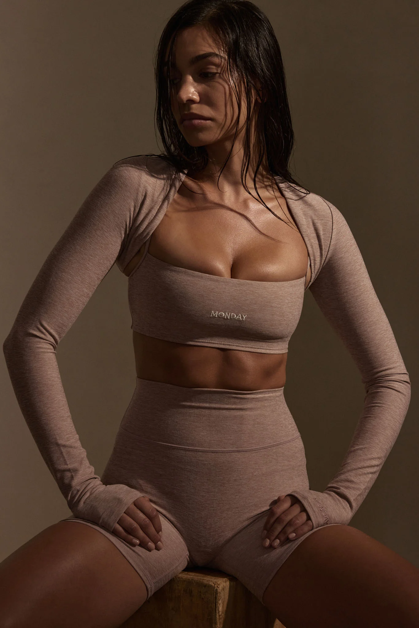 Runyon Canyon Bolero - Heather Mauve - Image 2