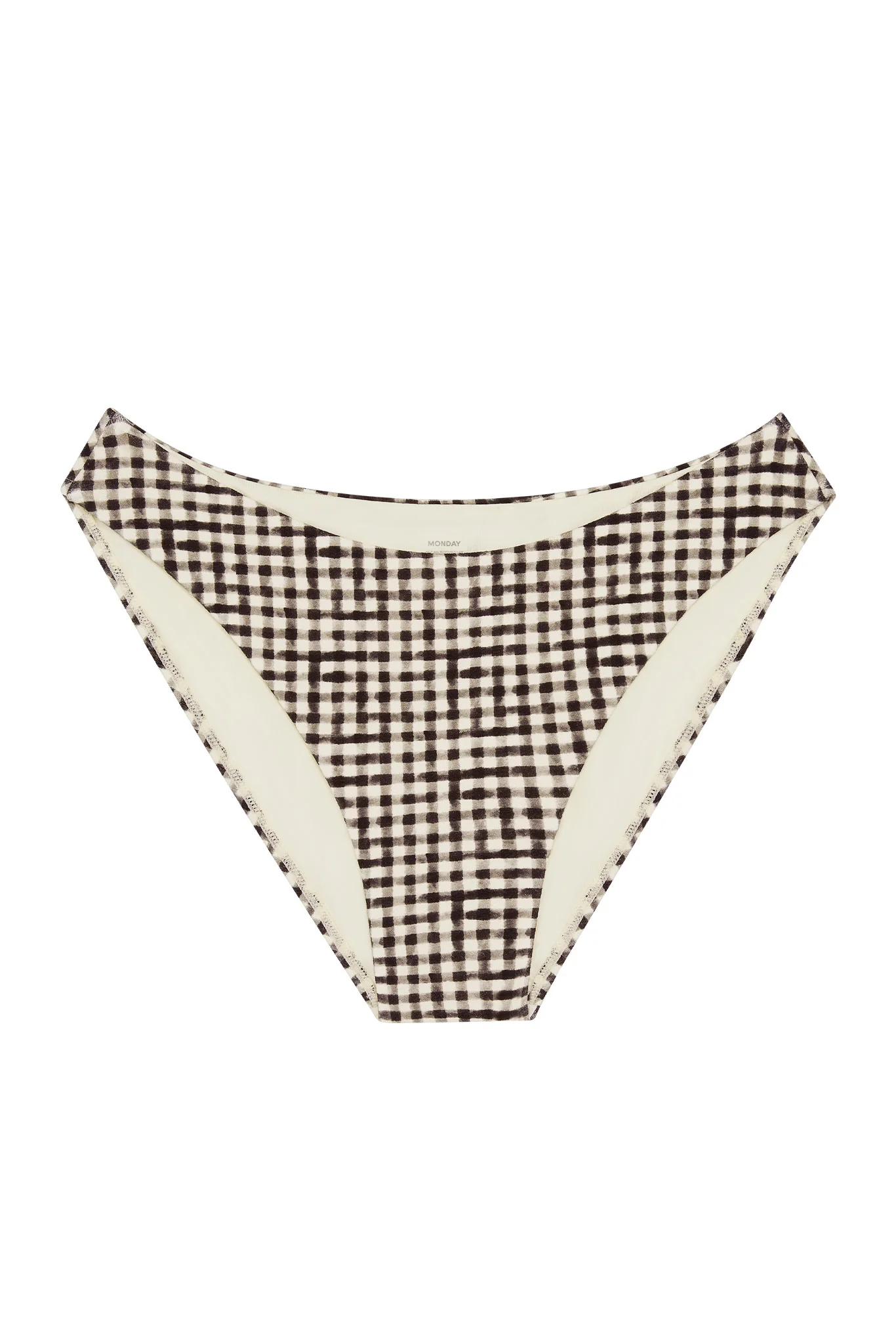 Seychelles Bottom - Black Gingham
