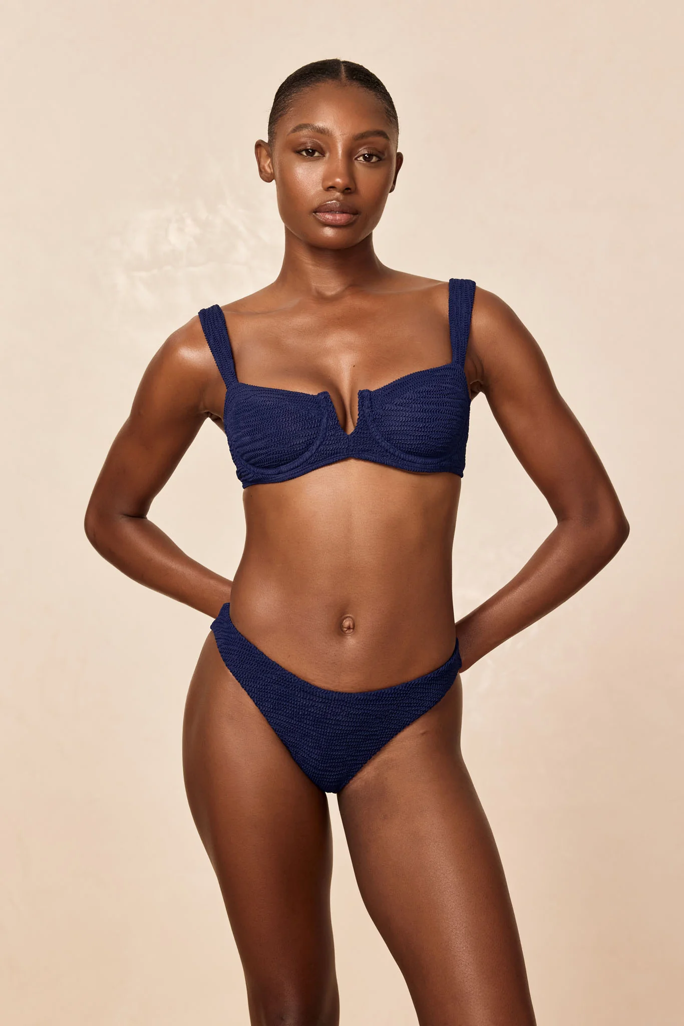 Seychelles Bottom - Midnight Crinkle (Modest Coverage) - Image 3