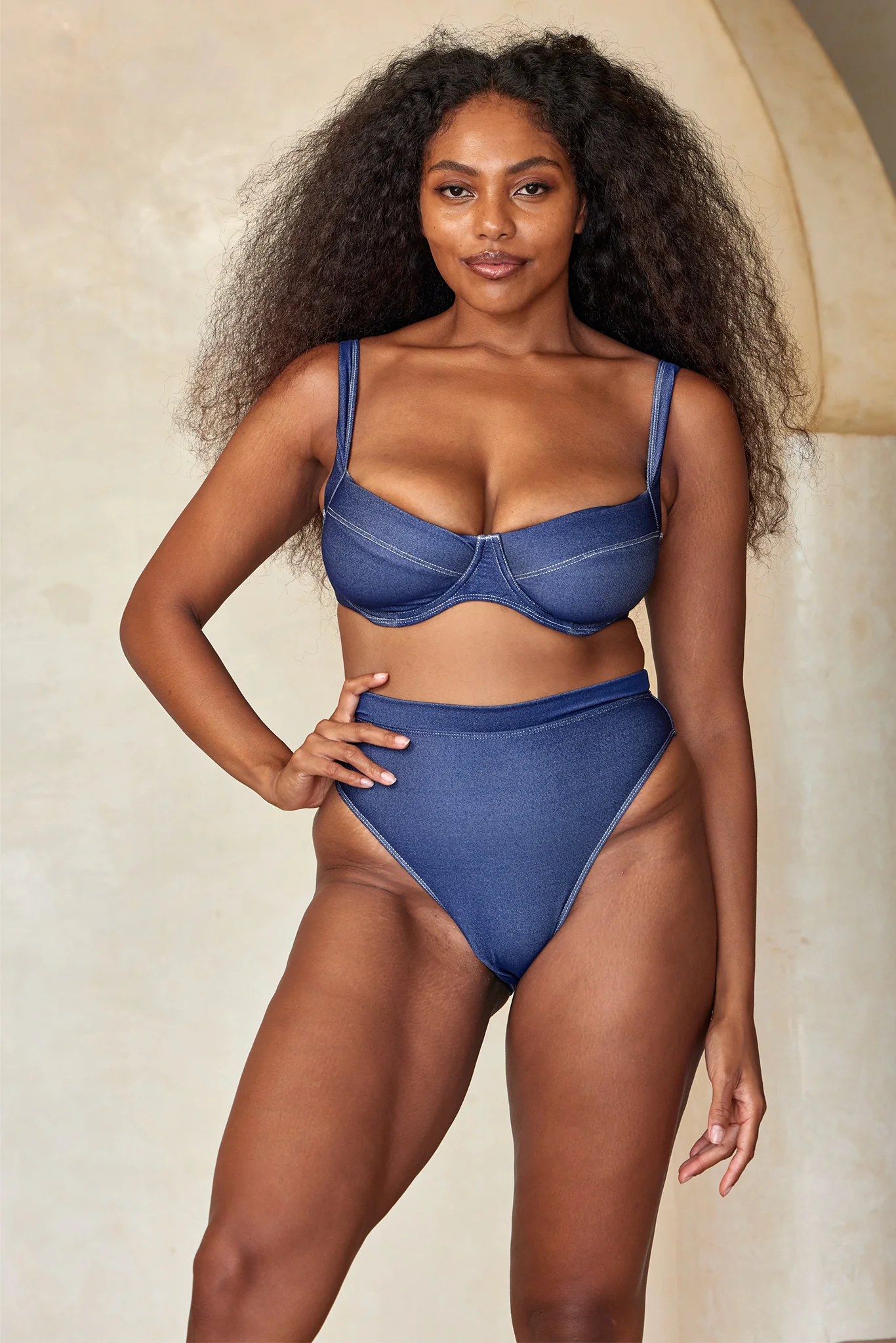 Sorrento Top - Blue Denim - Image 8