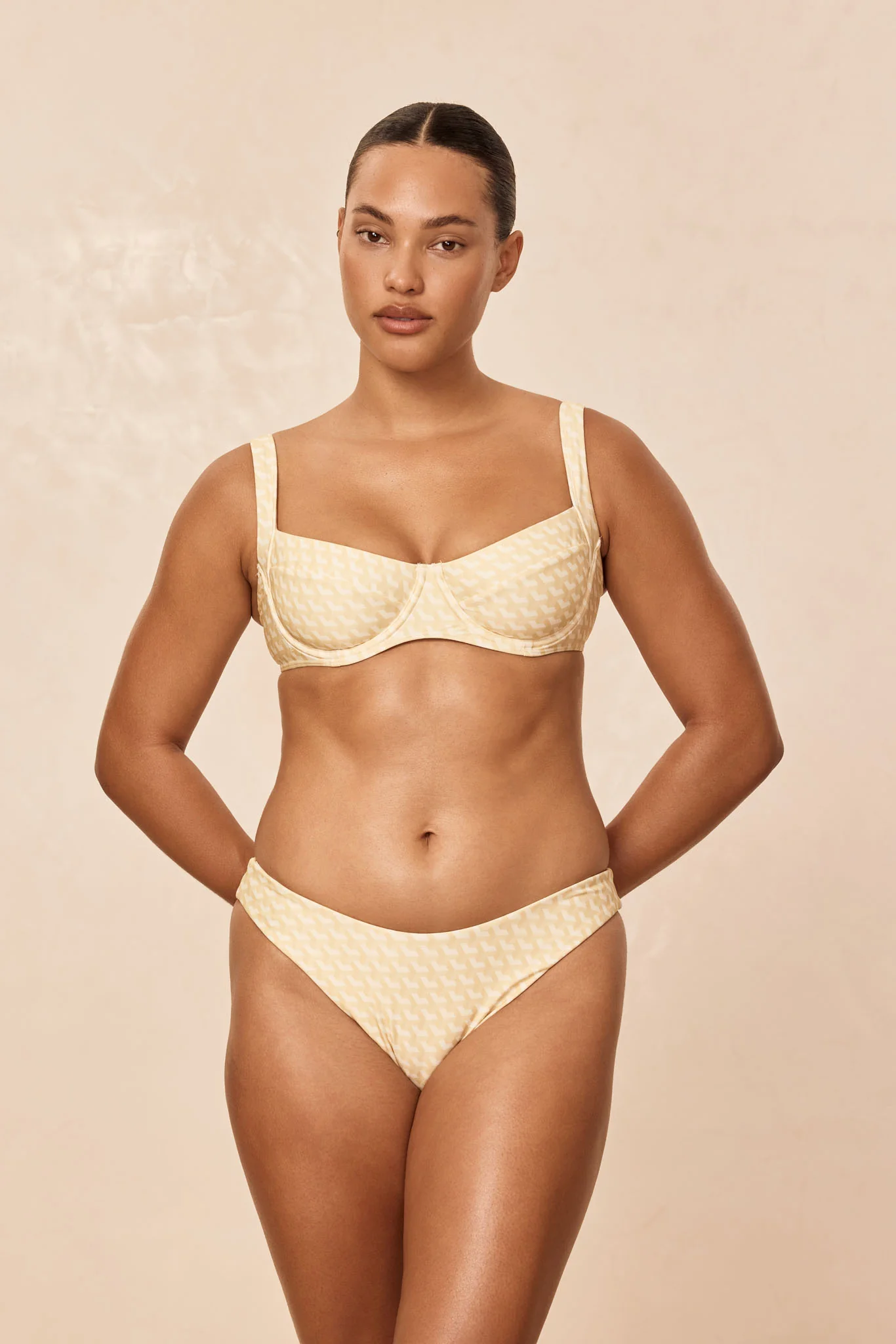 Sorrento Top - Ivory Geo - Image 3