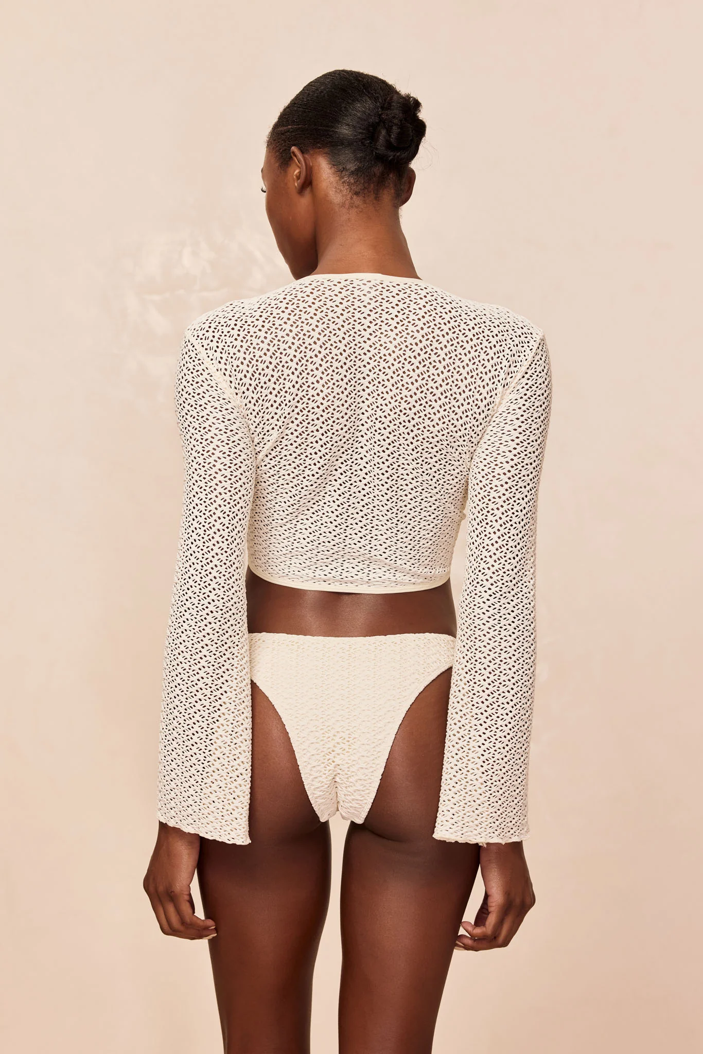 St. Barth's Top - Ivory Crochet - Image 4