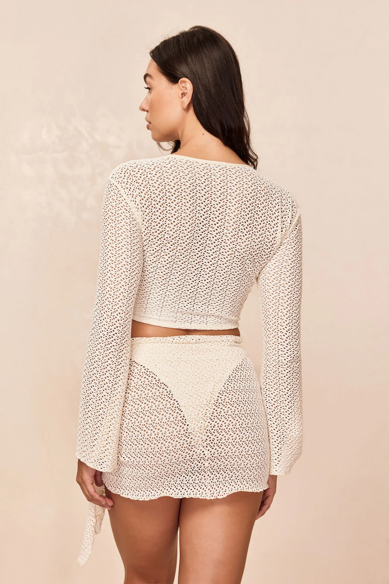 St. Barth's Top - Ivory Crochet - Image 6