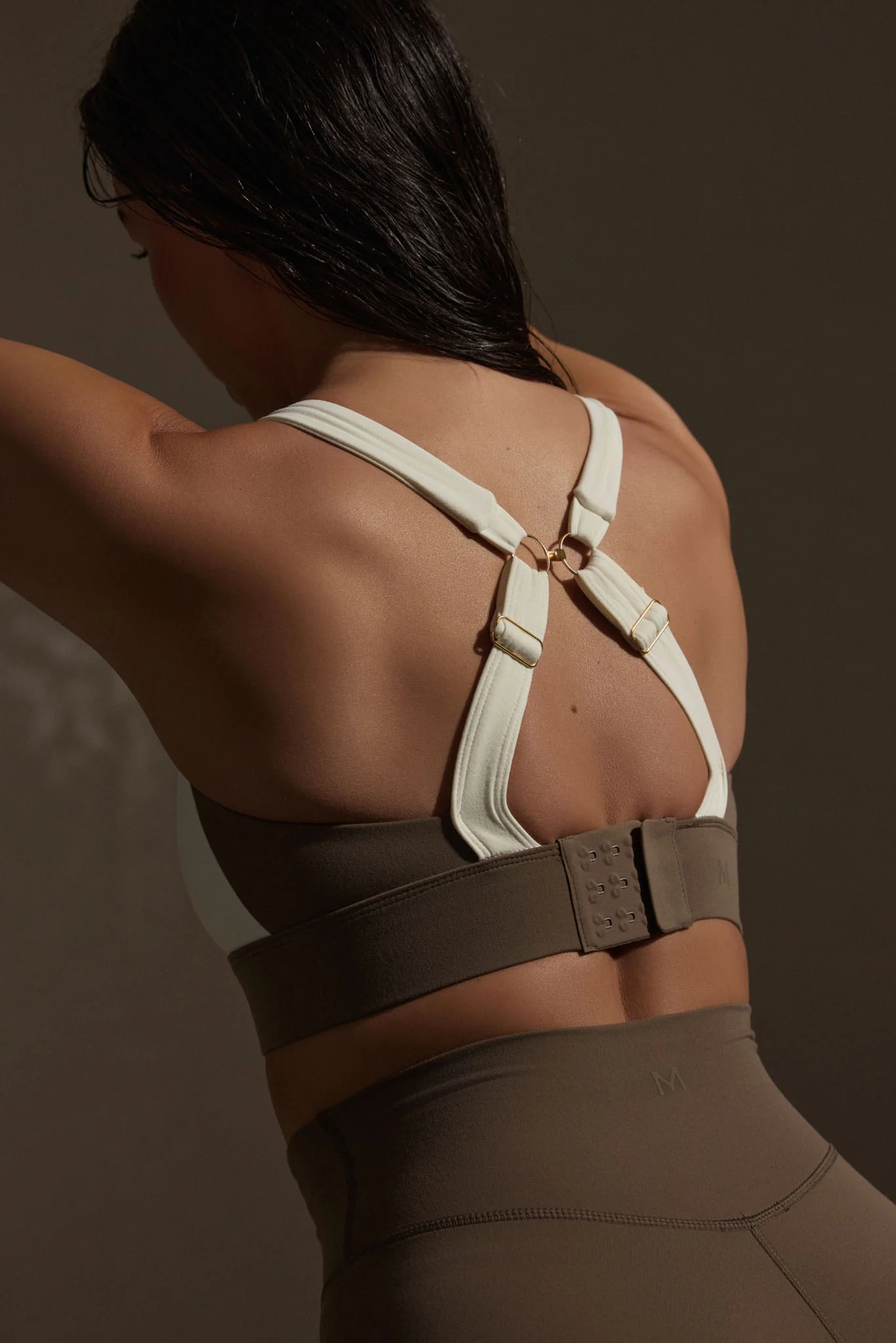 Tash Bra - Stone/Ivory Jersey - Image 4