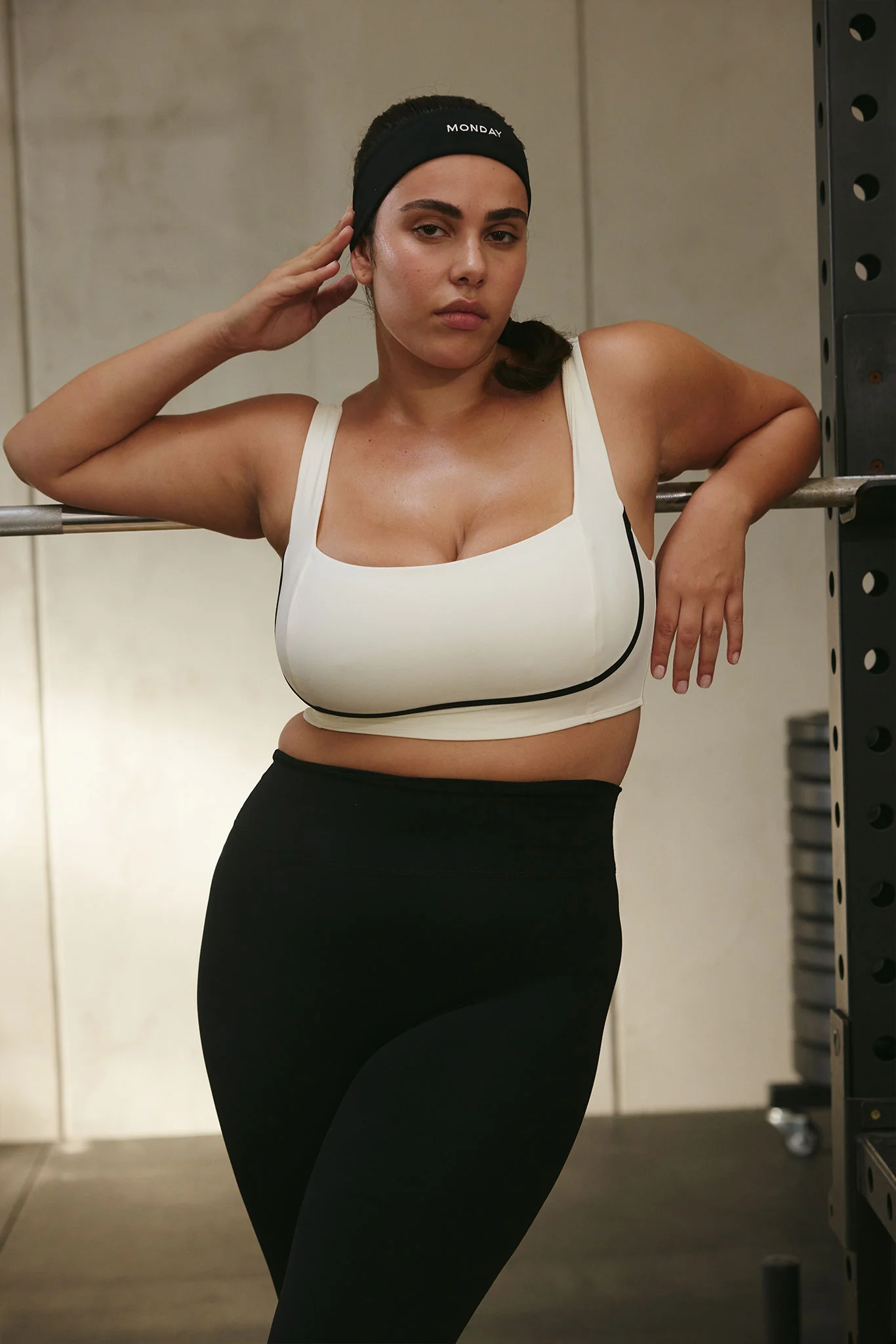 Zion Bra - Ivory/Black - Image 6