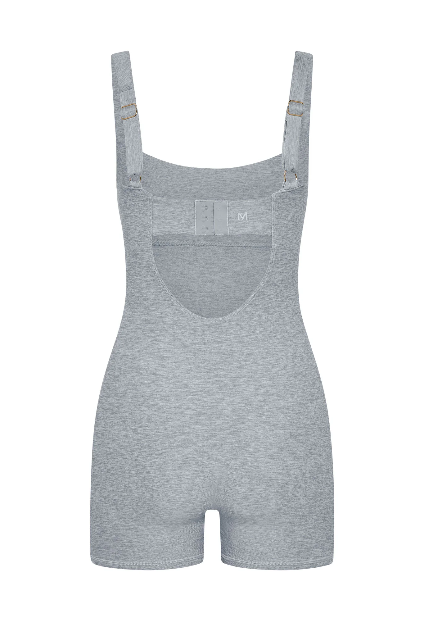Zion Romper - Heather Grey/Ivory - Image 2