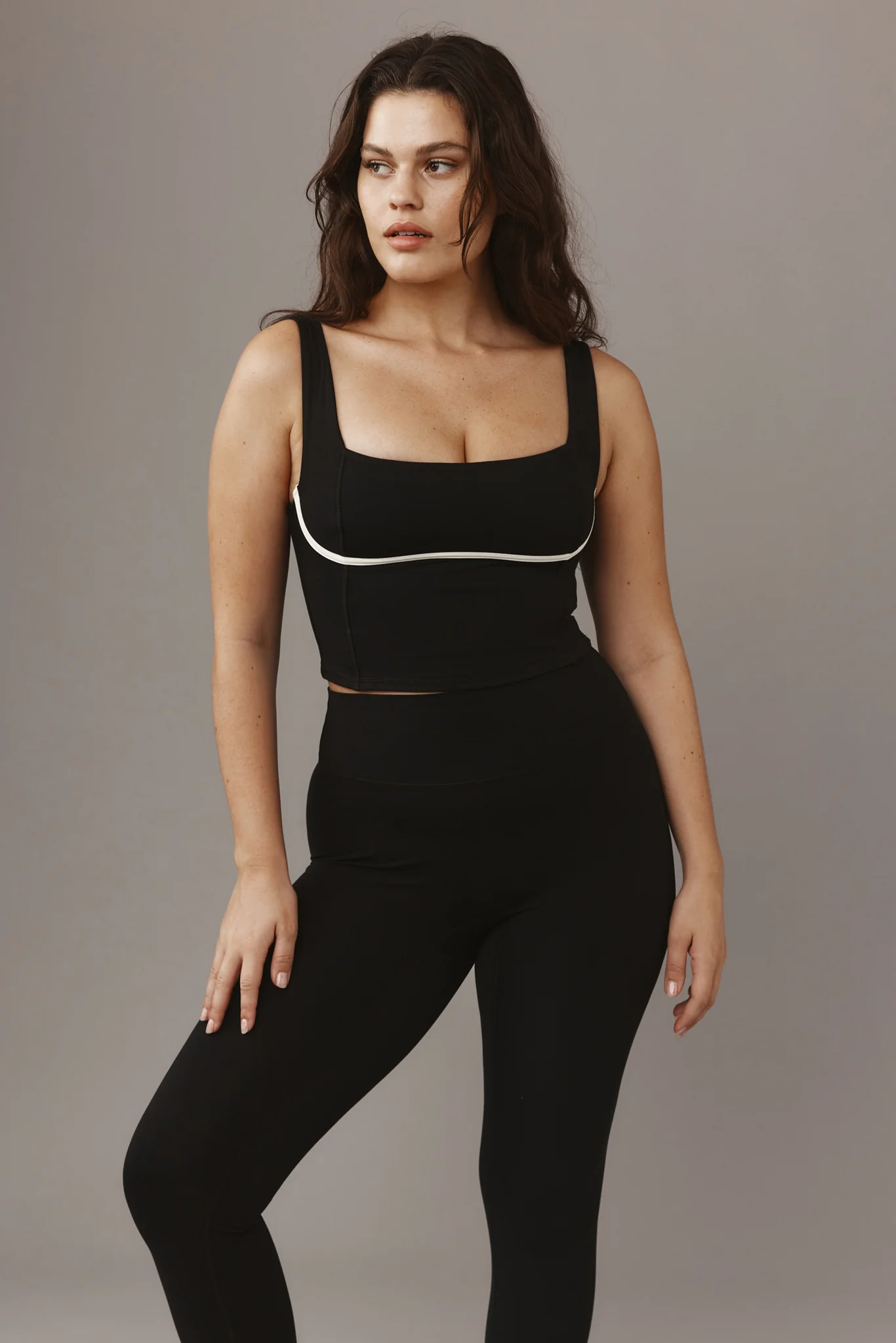 Zion Tank - Black/Ivory - Image 7